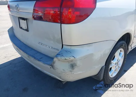 2004 Toyota Sienna Le из США, поврежденный, VIN 5TDBA23C44S026000